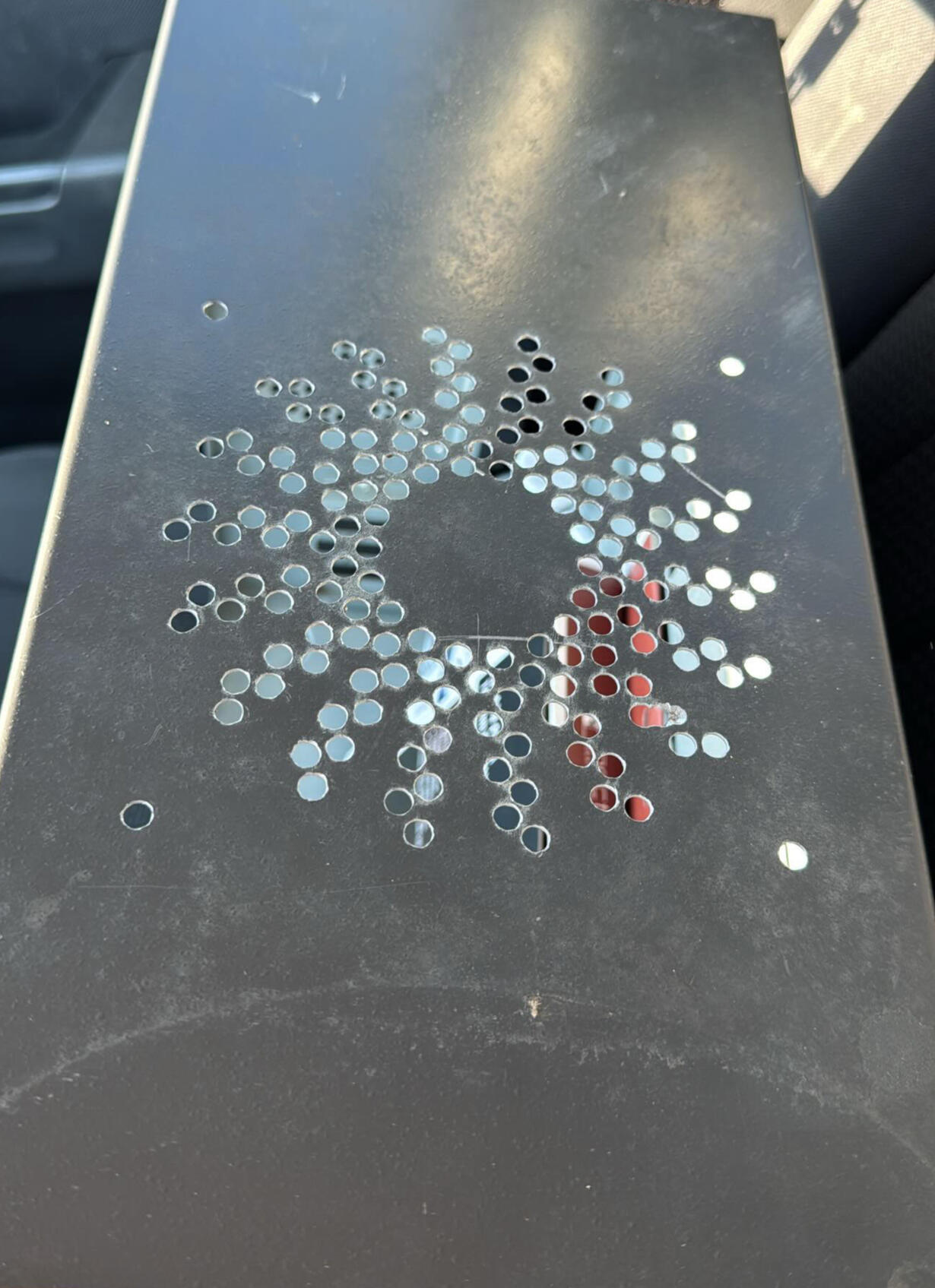 Drilled airflow holes